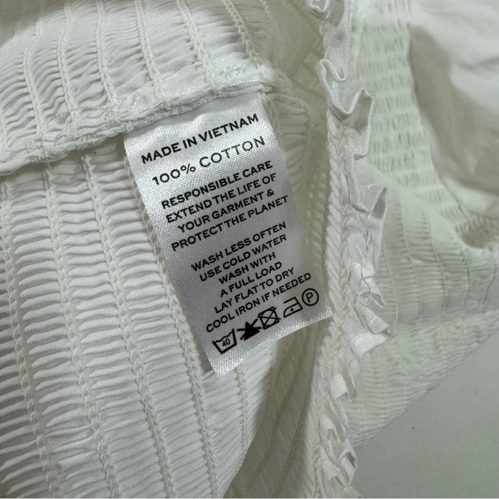 Hill House Aiko Nap Top Cotton Poplin Size Large Cottage Core